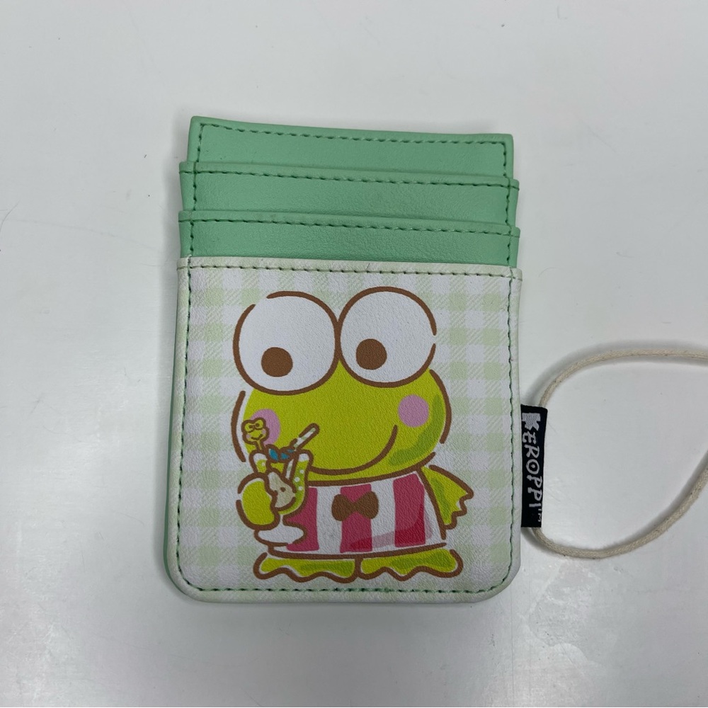 NWOT Loungefly Hello Kitty Keroppi Snacks Wallet / ID / Credit Card Holder